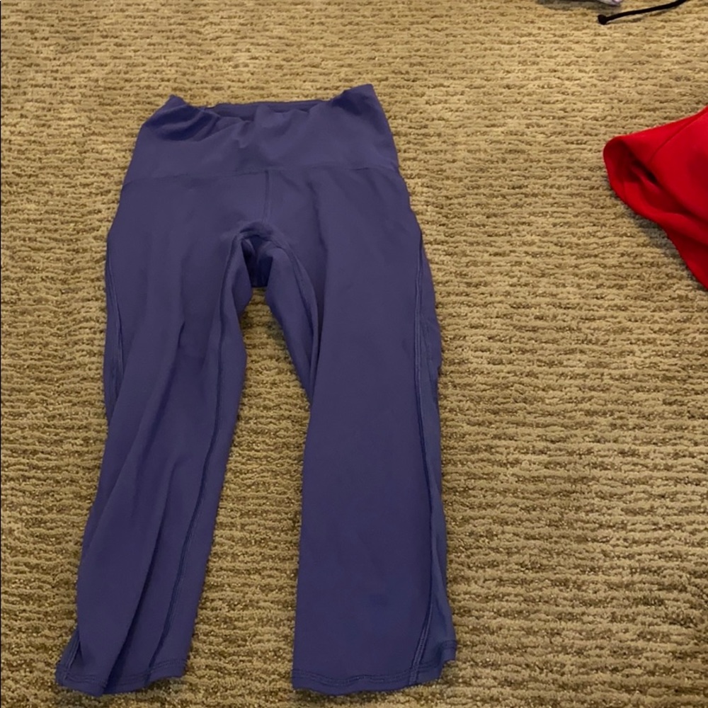 Purple shirt kids leggings